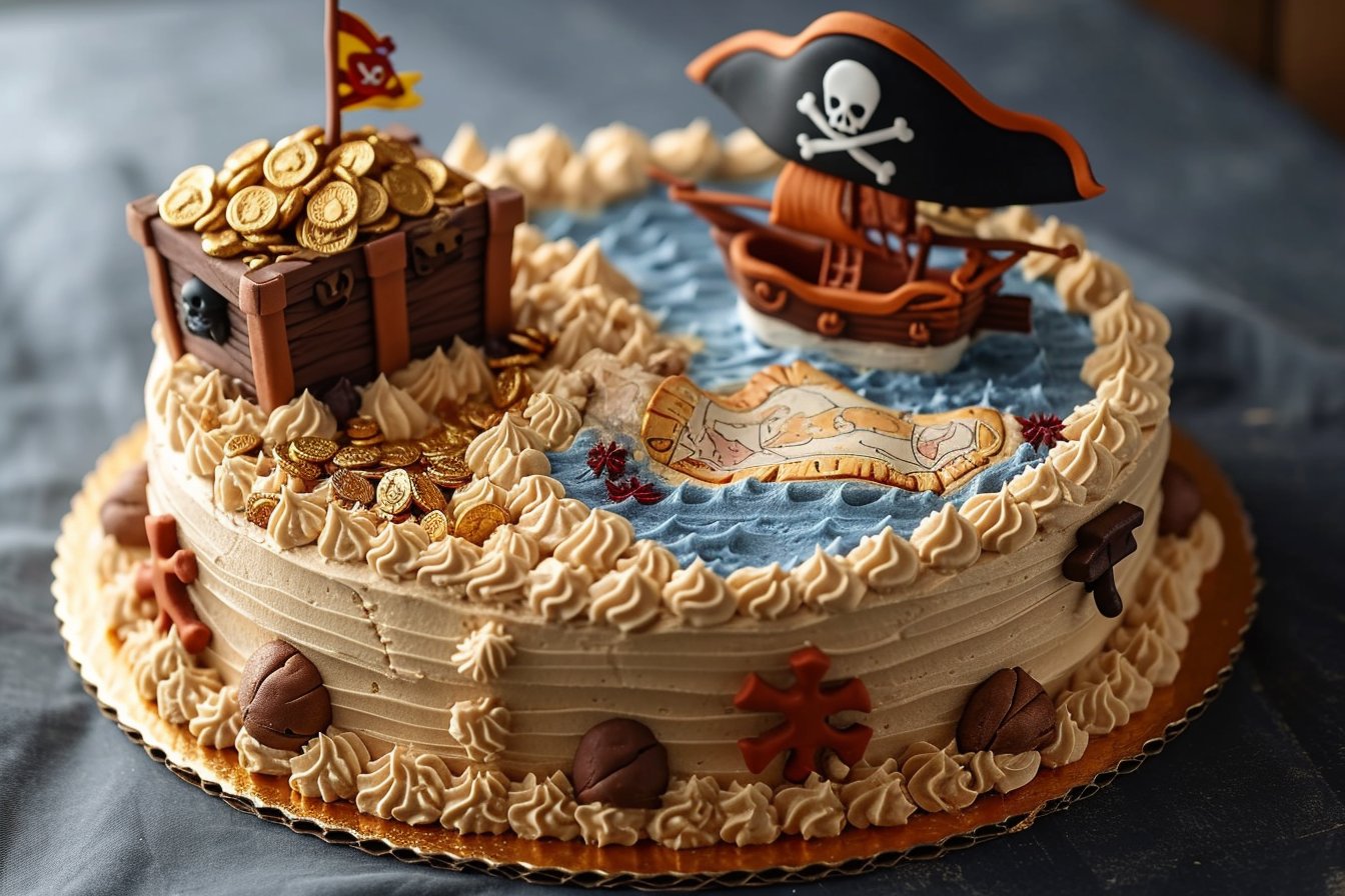 Créez un gâteau pirate inoubliable pour un anniversaire
